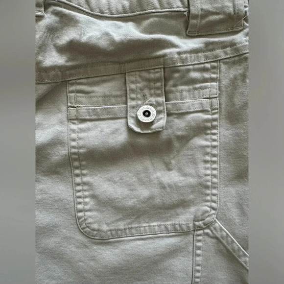 Christopher and Banks Tan Casual Shorts Size 4 Tan Pockets Lightweight - Picture 3 of 4